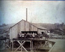 BrimmerBrookSawmill Brimmer Brook Sawmill The tall man is either